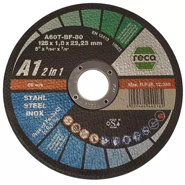 Trennscheiben für Edelstahl und Stahl 125 mm – Flexscheiben